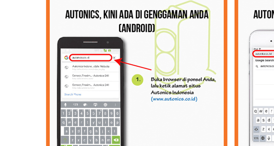 Panduan Shortcut Situs Web Autonics